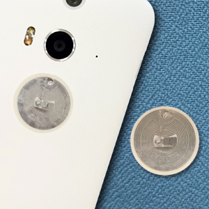 Mifare RFID label for mobile